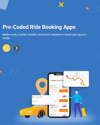 Taxi booking app development company in India